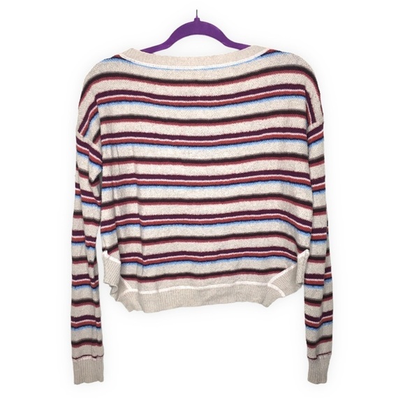 Free People Beach Road Trip Striped Pullover Sweater - Picture 5 of 13